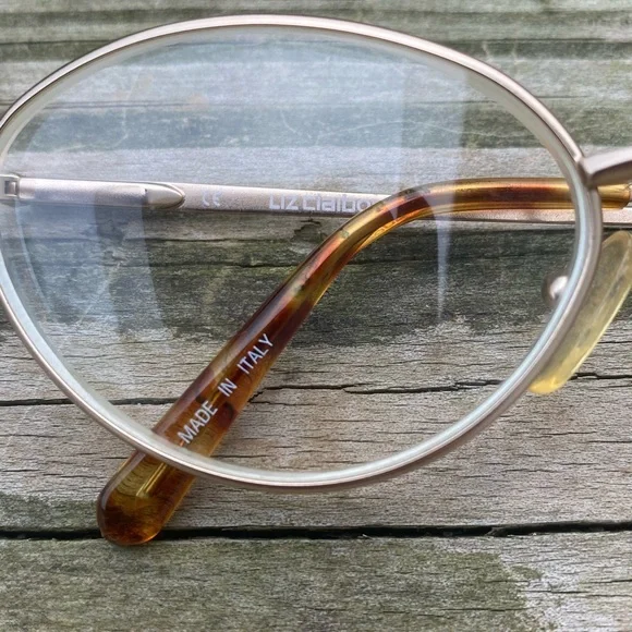 Liz Claiborne Frames Vintage made in Italy metal frames gold tone 53[]17 125 - Picture 3 of 12